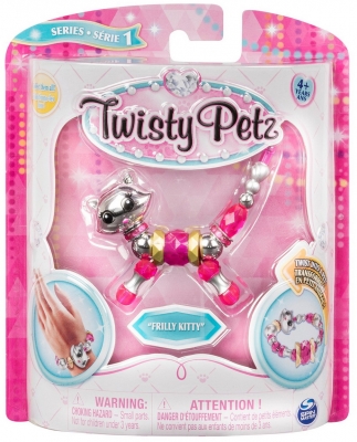 TWISTY PETZ BRATARA ANIMALUT PENTRU COLECTIONAT PISICUTA FRILLY KITTY SPIN MASTER