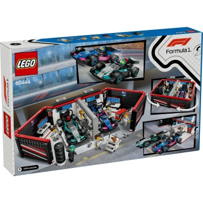 Garaj F1 si masini Mercedes-AMG si Alpine 60444 LEGO City
