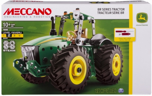 Kit constructii Tractor John Deere Meccano Spin Master