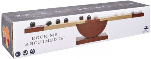 Joc de societate Marbles rock me Archimede Deluxe set, din lemn, Spin Master