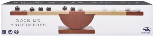 Joc de societate Marbles rock me Archimede Deluxe set, din lemn, Spin Master