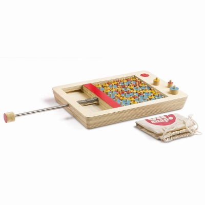 Joc de societate Marbles Oh Snap, din lemn, Spin Master