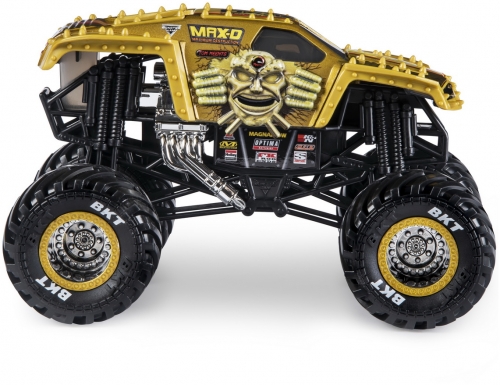 Masina de jucarie Macheta Metalica, scara 1 la 24, Maximum Destruction Monster Jam Spin Master