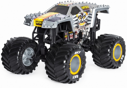 Masina de jucarie Machete Metalice, scara 1 la 24, Max D Monster Jam Spin Master