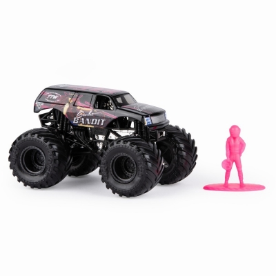 Masina de jucarie Metalica Scarlet Bandit, scara 1 la 64, Monster Jam Spin Master