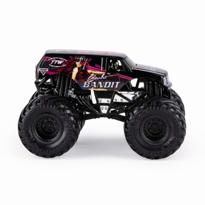 Masina de jucarie Metalica Scarlet Bandit, scara 1 la 64, Monster Jam Spin Master