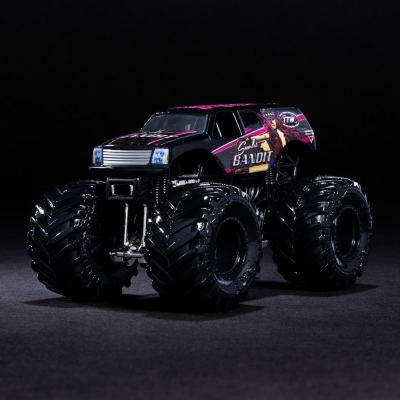 Masina de jucarie Metalica Scarlet Bandit, scara 1 la 64, Monster Jam Spin Master