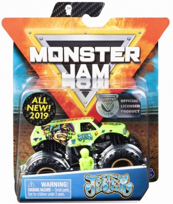 Masina de jucarie Metalica Jester, scara 1 la 64, Monster Jam Spin Master