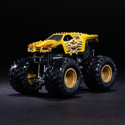 Masina de jucarie Metalica Max D, scara 1 la 64, Monster Jam Spin Master