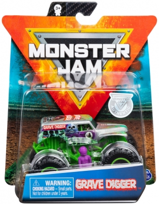Masina de jucarie Metalica Groparul, scara 1 la 64, Monster Jam Spin Master