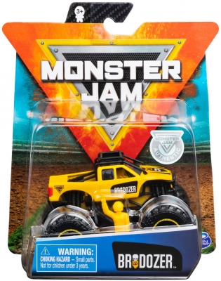 Masina de jucarie Metalica Brodozer, scara 1 la 64, Monster Jam Spin Master