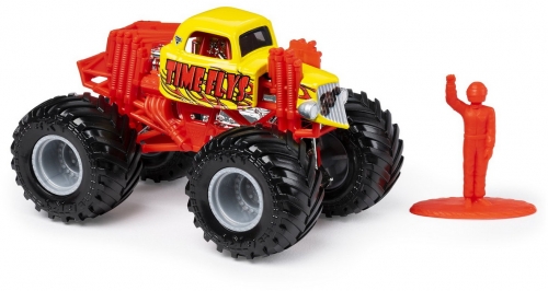 Masina de jucarie metalica, scara 1 la 64, Time Flys Monster Jam Spin Master