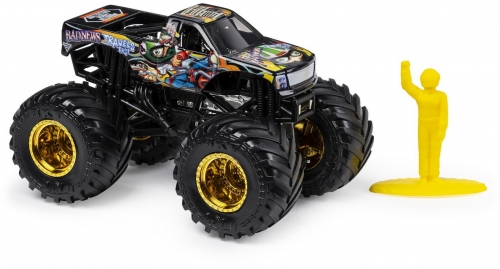 Masina de jucarie Metalice, scara 1 la 64, Badnews Monster Jam Spin Master