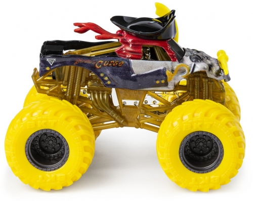 Masina de jucarie Metalice, scara 1 la 64, Blestemul Piratului Monster Jam Spin Master