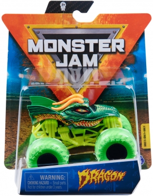 Masina de jucarie Metalica Dragon, scara 1 la 64, Monster Jam Spin Master