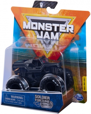Masina de jucarie Metalica Soldier Fortune, scara 1 la 64, Monster Jam Spin Master