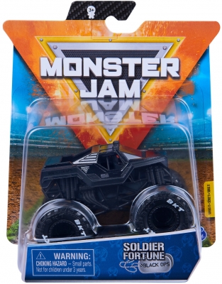 Masina de jucarie Metalica Soldier Fortune, scara 1 la 64, Monster Jam Spin Master