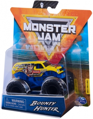 Masina de jucarie Metalica Bounty Hunter, scara 1 la 64, Monster Jam Spin Master