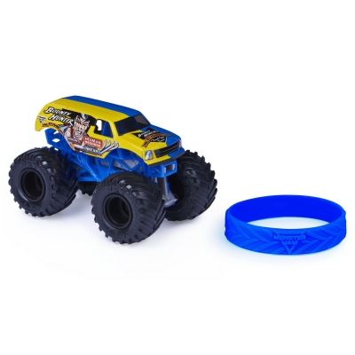 Masina de jucarie Metalica Bounty Hunter, scara 1 la 64, Monster Jam Spin Master