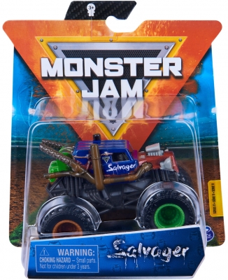 Masina de jucarie Metalica Salvager, scara 1 la 64, Monster Jam Spin Master