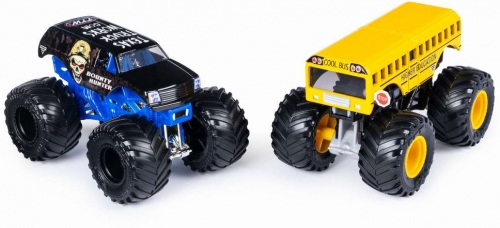 Set 2 machete Higher Edducation si Bounty Hunter Monster Jam Spin Master