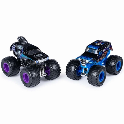 Set 2 machete Sonuva Digger si Monhawk Warrier Monster Jam Spin Master