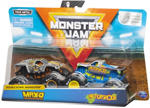 Set 2 machete Max-d si Aftershock Monster Jam Spin Master