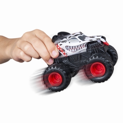 Masina de jucarie Macheta Dalmatianul, seria Roar, scara 1 la 43, Monster Jam Spin Master