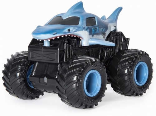 Masina de jucarie Macheta Megalodon, seria Roar, scara 1 la 43, Monster Jam Spin Master