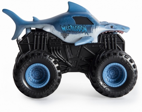 Masina de jucarie Macheta Megalodon, seria Roar, scara 1 la 43, Monster Jam Spin Master