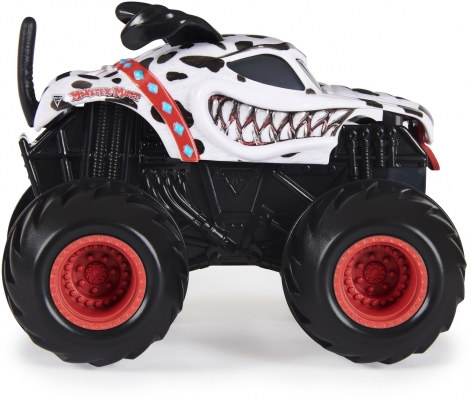 Masina de jucarie Dalmatianul Mutt seria Spin Rippers, scara 1 la 43, Monster Jam Spin Master
