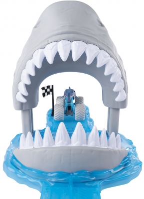 Masina de jucarie set cascadorii Megalodon Mayhem Monster Jam Spin Master