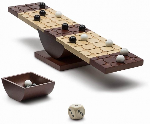 Joc de societate Marbles rock me Archimede, din lemn Spin Master