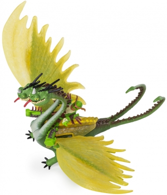 Set Dragon Belch si Barf cu figurina Tuffnut Dragons 3 Spin Master