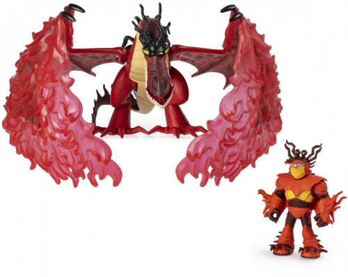 Set Dragon Hookfang cu figurina Snotlout Dragons 3 Spin Master