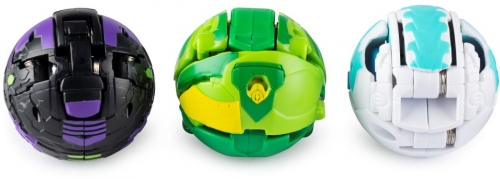 Set figurine bila Bakugan Start Pack Haos Nillious 3 buc/set Spin Master