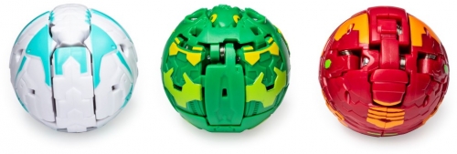 Set figurine bila Bakugan Start Pack Ventus Garganoid 3 buc/set Spin Master