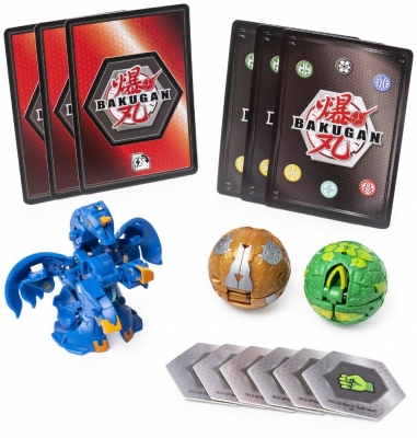 Pachet figurine bila Bakugan Start Aquos Pegatrix Spin Master
