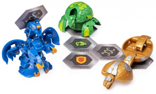 Pachet figurine bila Bakugan Start Aquos Pegatrix Spin Master