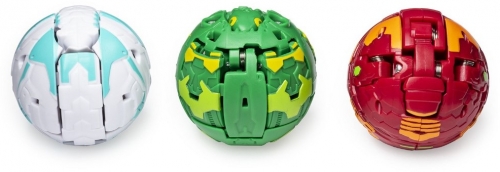Set figurine bila Bakugan Start Pack Turtonium 3 buc/set Spin Master