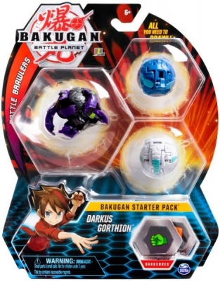 Pachet figurine bila Bakugan Start Darkus Gorthion Spin Master