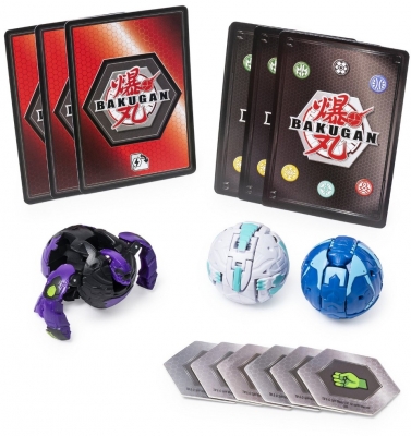 Pachet figurine bila Bakugan Start Darkus Gorthion Spin Master