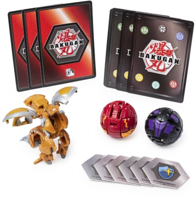 Pachet figurine bila Bakugan Start Aurelus Dragonoid Spin Master
