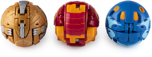 Set figurine bila Bakugan Start Pack Pyrus Nillious 3 buc/set Spin Master