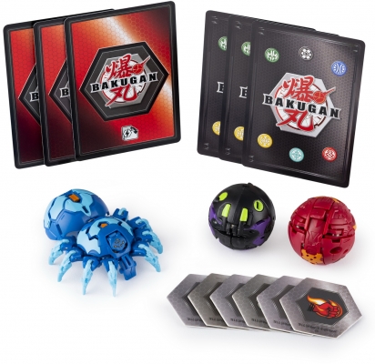 Pachet figurine bila Bakugan Start Aquos Webam Spin Master