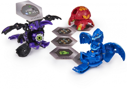 Pachet figurine bila Bakugan Start Darkus Cloptor Spin Master
