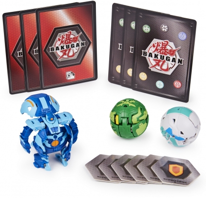 Pachet figurine bila Bakugan Start Aquos Goreene Spin Master