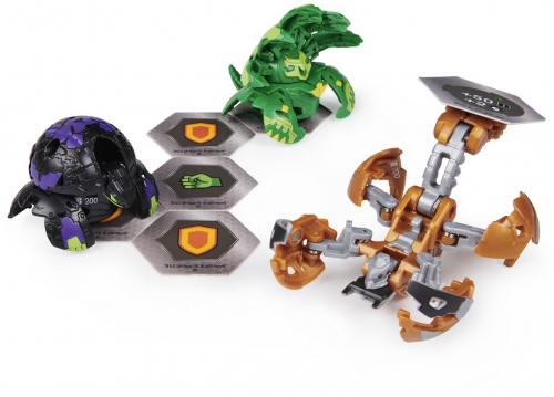 Pachet figurine bila Bakugan Start Aurelus Skorporos Spin Master