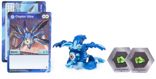 Figurina bila Bakugan Ultra Aquos Cloptor Spin Master