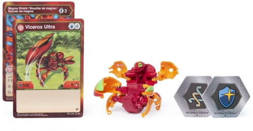 Figurina bila Bakugan Ultra Pyros Vicerox Spin Master
